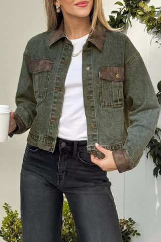 Classic Button Denim Jacket