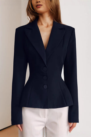 Tailored Single-Breasted Blazer