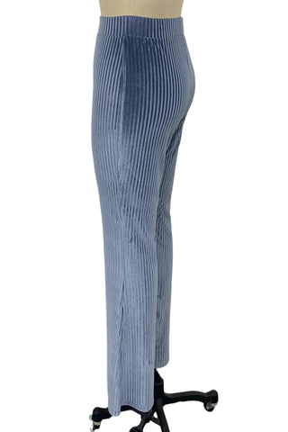 High-Waisted Flared-Leg Casual Pants