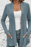 Versatile Open-Front Cardigan