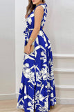 Bold Print Maxi Dress