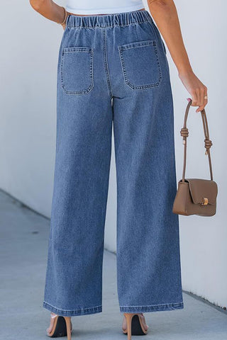 Relaxed Fit Straight-Leg Jeans