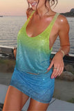 Stylish Skirt Set for Beach