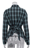 Plaid Button-Down Shirt