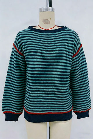 Striped Oversized Sweater
