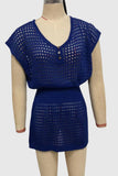 Breezy Knit Beach Dress