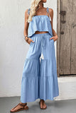 Strappy Two-Piece Pant Set