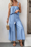 Stylish Two-Piece Pants Set