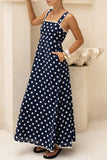 Polka Dot Maxi Dress