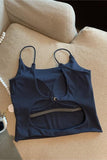Stylish Cutout Tank Top
