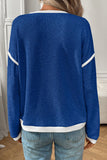 Casual Ribbed Sweater