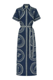 Patterned Maxi Dress