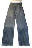 Sparkling Straight-Leg Denim Jeans
