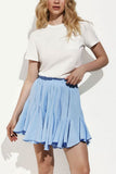 Elegant High-Waist Mini Skirt