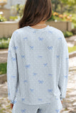 Casual Long Sleeve Short Set