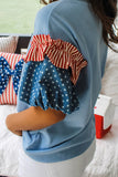 Ruffled Sleeve T-Shirt