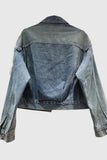Embellished Lace Denim Jacket