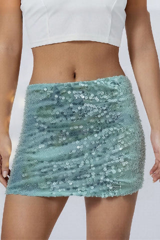 Textured Mini Skirt