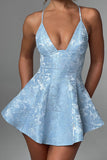 Halter Neck Floral Sundress