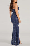 Glamorous Sequin Evening Gown
