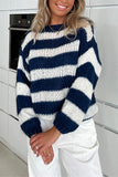 Striped Knit Sweater