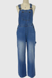 Classic Denim Overalls Jumpsuit