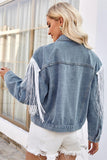 Fringe Denim Jacket
