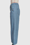Sleeveless Button-Front Vest Set