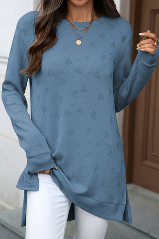 Longline Crew Neck T-Shirt