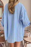 Striped Button-Down Shirt