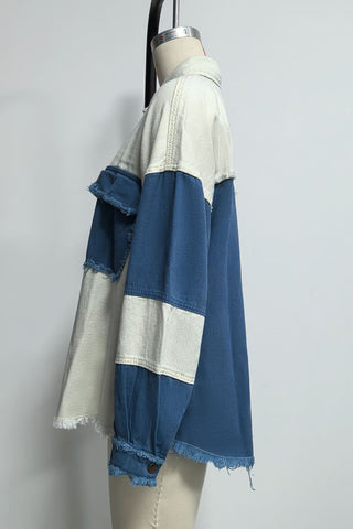 Oversized Button-Front Jacket