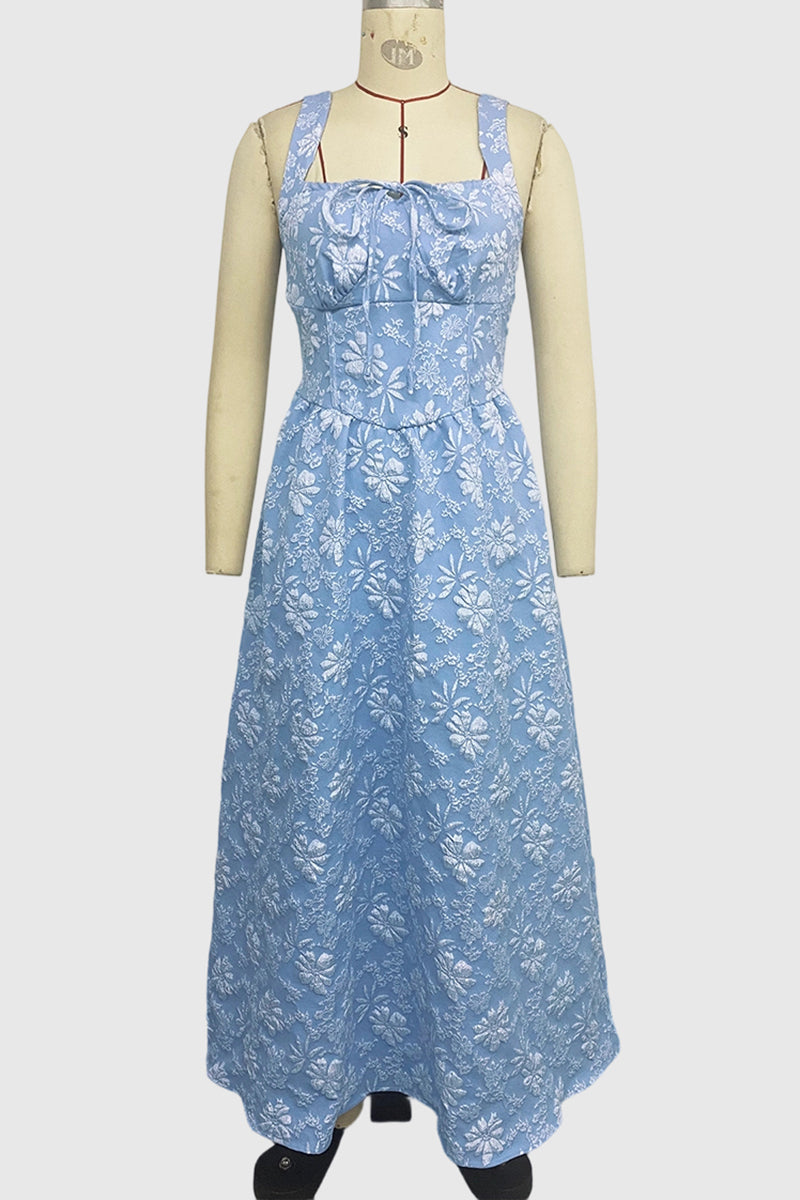 Floral Detail Midi Dress
