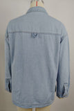 Classic Button Denim Shirt