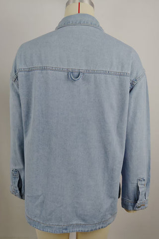 Classic Button Denim Shirt