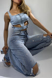 Embellished Straight-Leg Jeans
