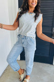 Relaxed Straight-Leg Jeans