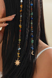 Sun and Moon Charm Beaded Set