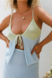 Tie-Front Skirt Set