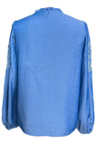 Long Sleeve Lace Blouse