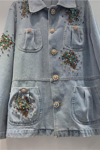 Embellished Denim Jacket