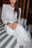 Elegant Floral Skirt Set
