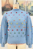 Playful Polka Dot Sweater