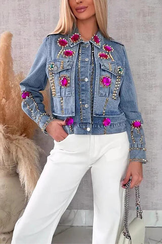 Embellished Denim Jacket