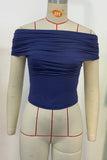 Draped Halter Tank Top
