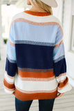 Striped Relaxed Knit Sweater