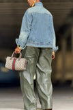 Chic Oversized Denim Jacket