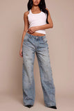 Embellished Straight-Leg Jeans