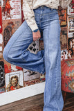 Classic Straight Leg Denim Jeans