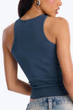 Printed Tank with Statement Design