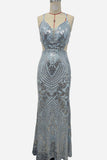 Elegant Cutout Evening Gown